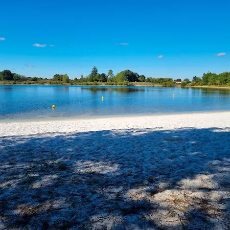 Confort Pour Un Sejour Dans Domaine Avec Piscine Et En Bordure Avec Artificielle Chalet *